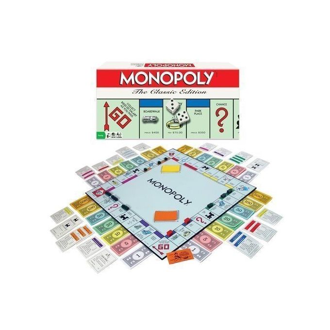 Monopoly Classique 🎩🏡💰- le célèbre jeu de transactions immobilières